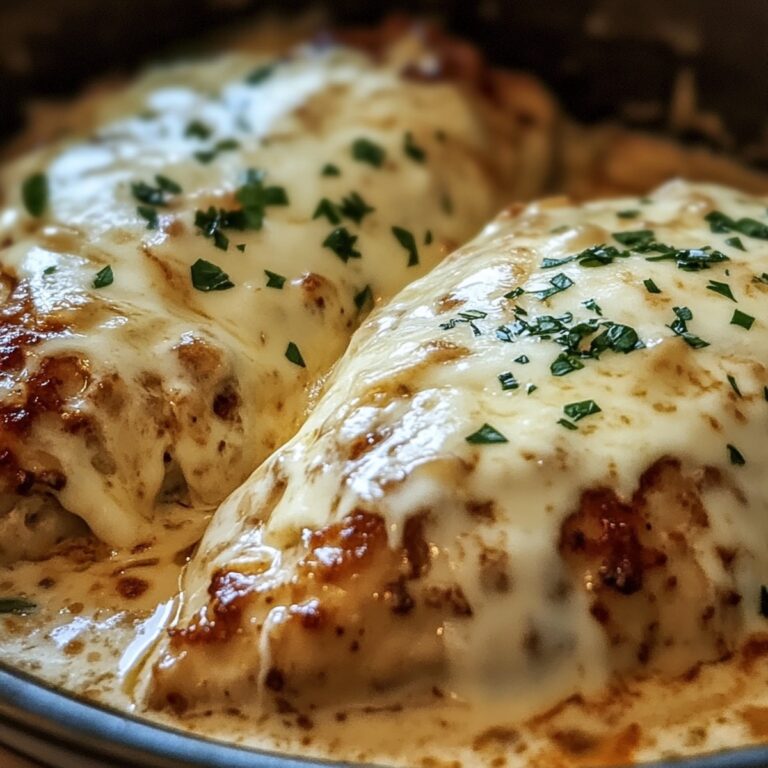 Slow Cooker Cheesy Mozzarella Chicken Recipe