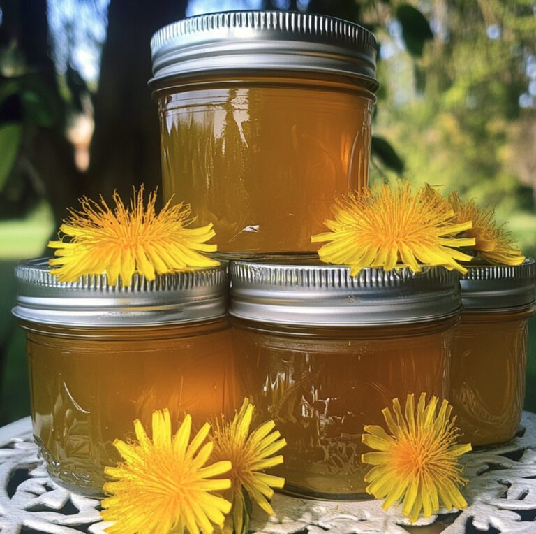 Sweet Dandelion Jelly Recipe