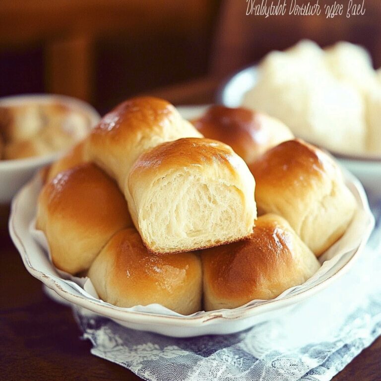 Golden Dinner Rolls Recipe