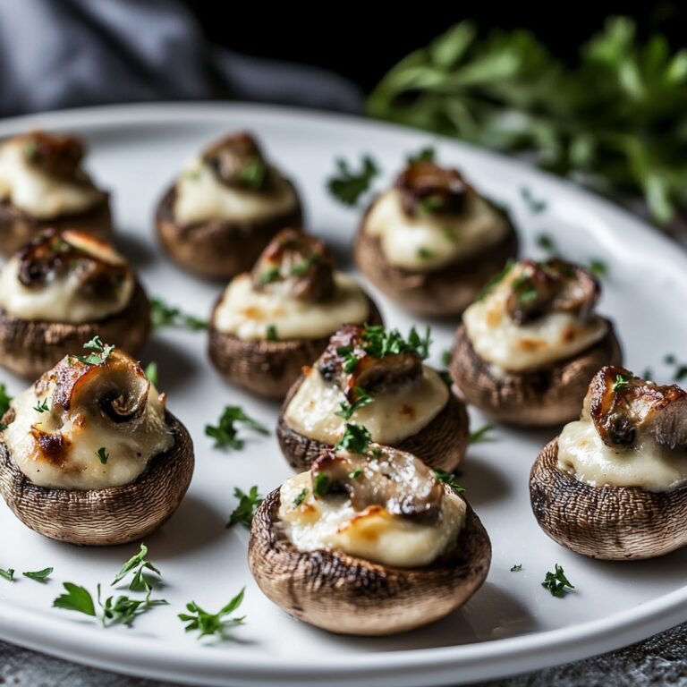 Mouthwatering Cream Cheese Stuffed Mushrooms Recipe