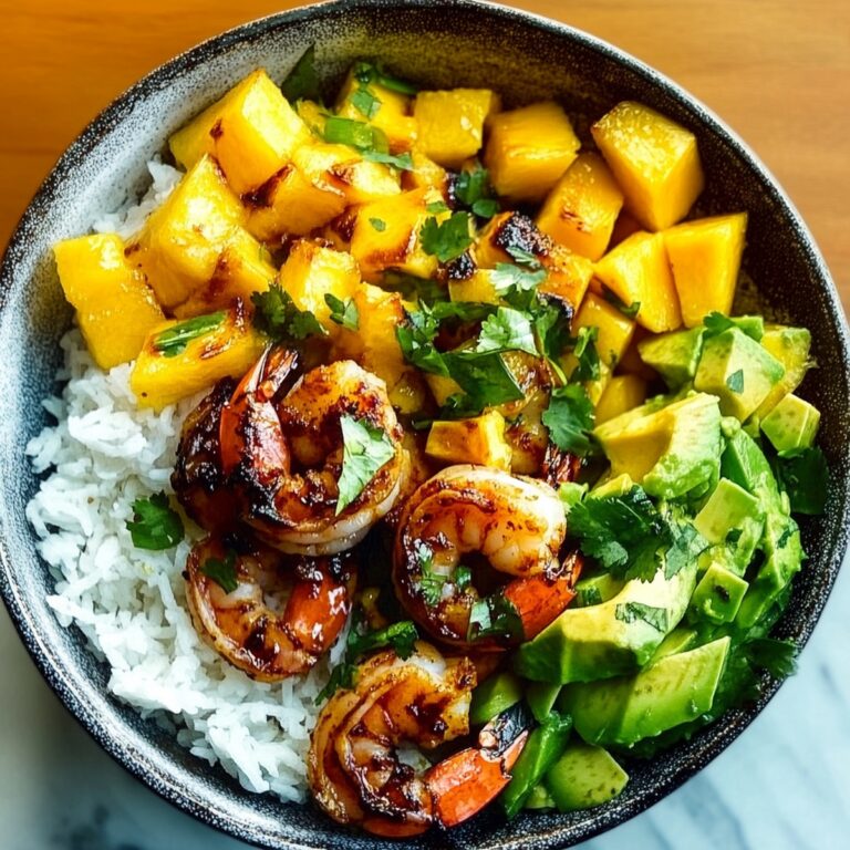 Fresh Shrimp Avocado Mango Bowls Recipe