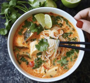 Thai Red Curry Noodle Soup Recipe