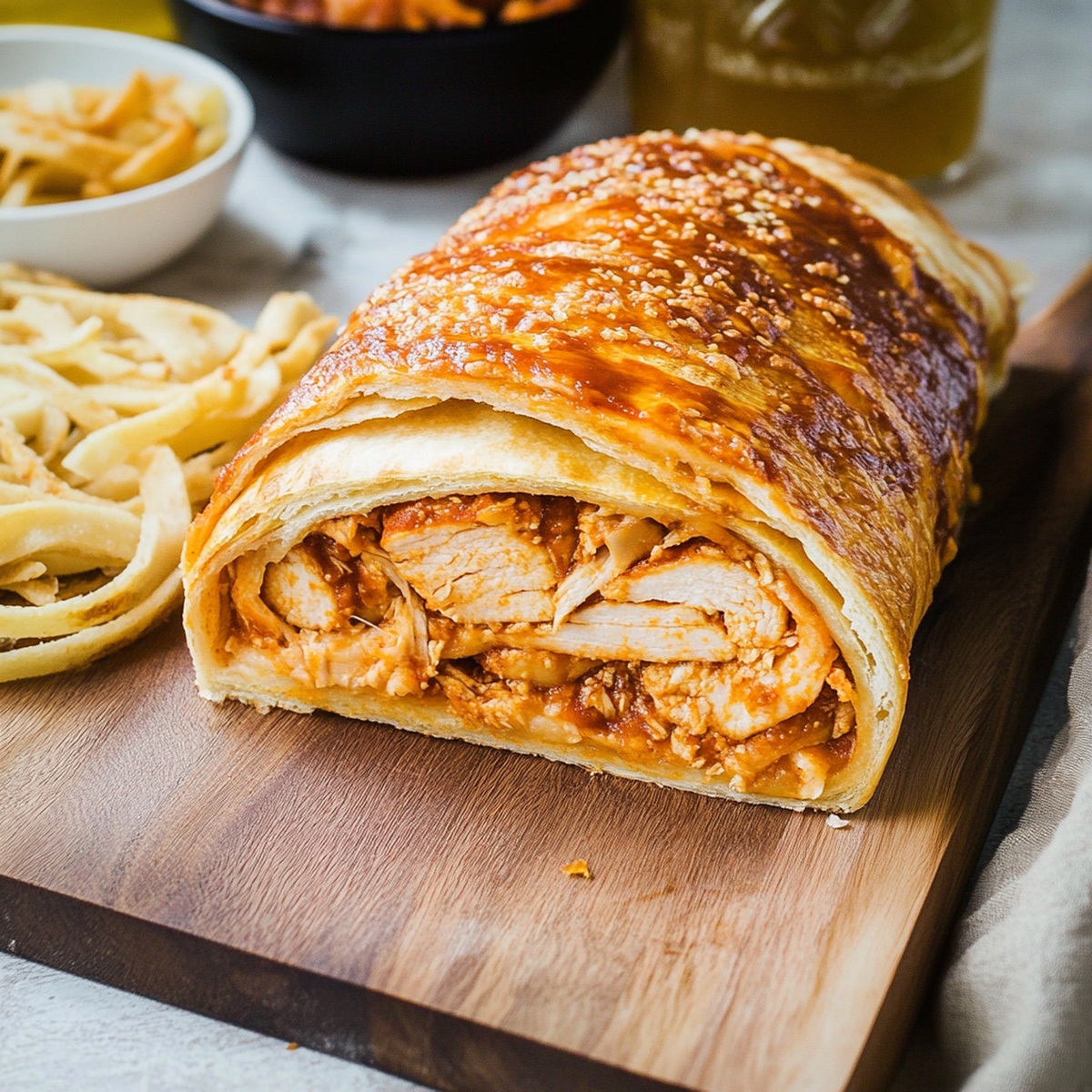 Bbq Chicken Stromboli Recipe