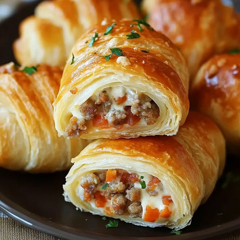 Hearty Rotel Sausage & Cream Cheese Crescent Rolls Recipe