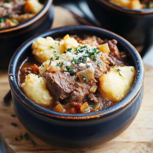 Hearty Steak And Guinness Stew With Irish Roots Recipe