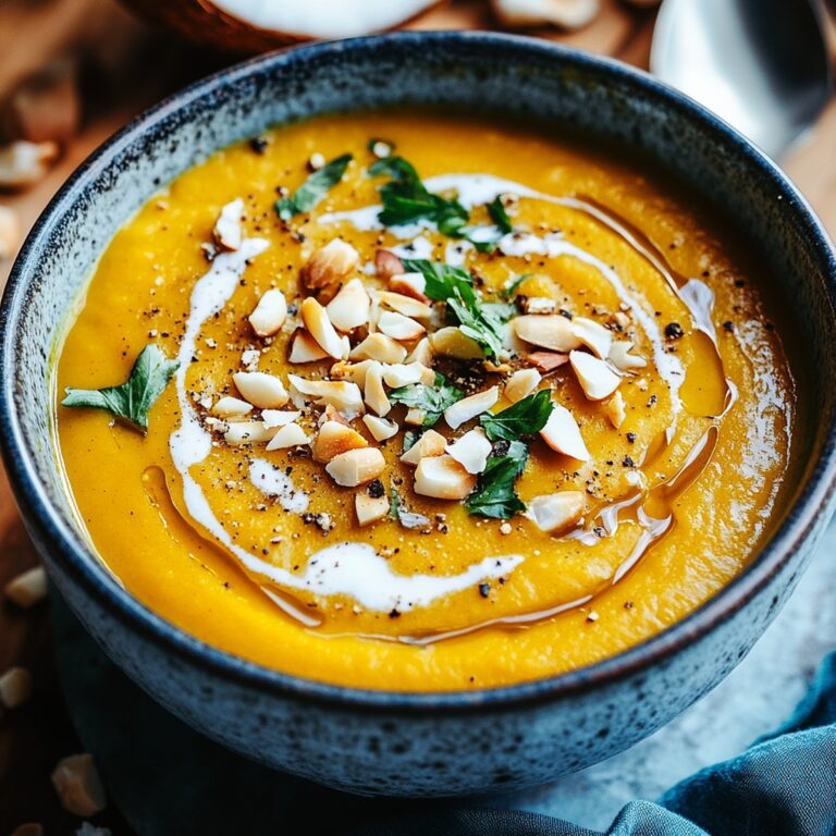 Silky Coconut Curry Pumpkin Soup Recipe