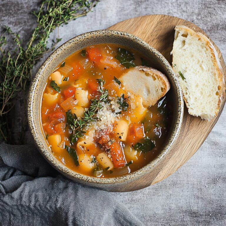 Winter Minestrone Soup Recipe