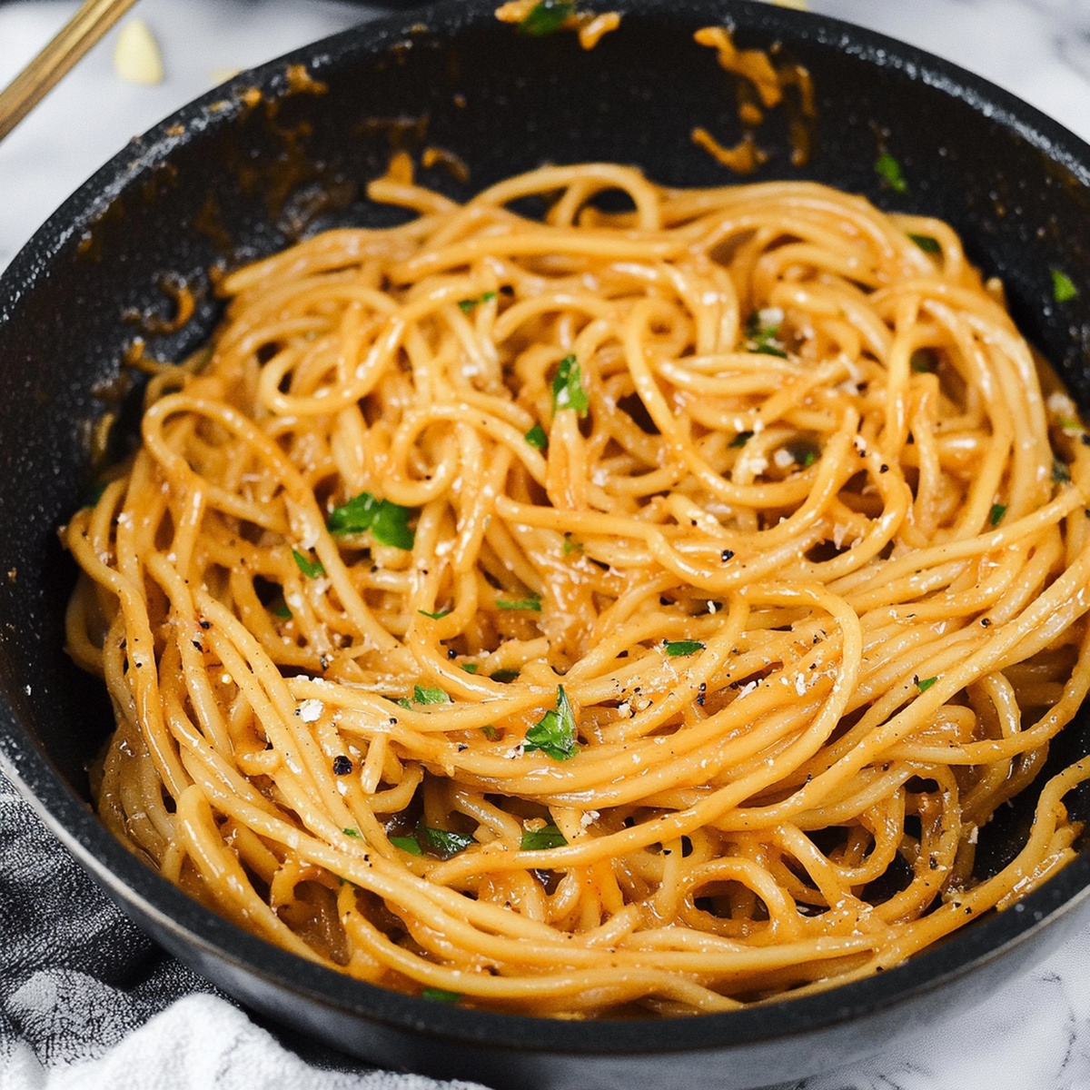 Vegan Garlic Noodles Recipe