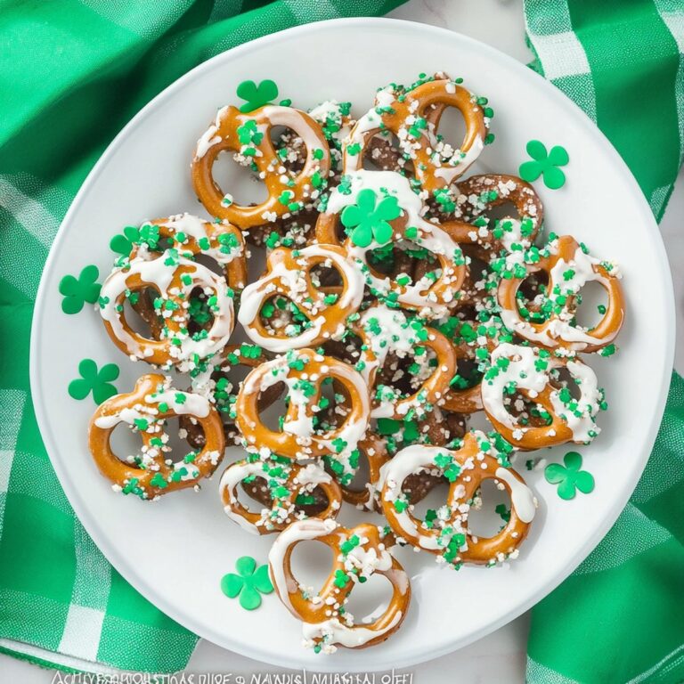 St. Patricks Day Pretzels Recipe