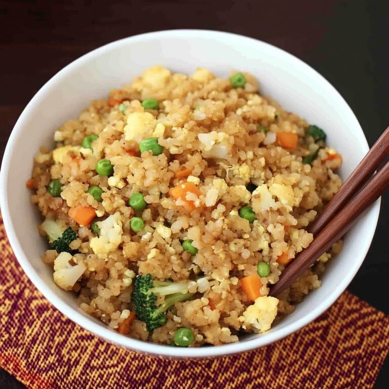 Crispy Cauliflower Fried Rice Recipe