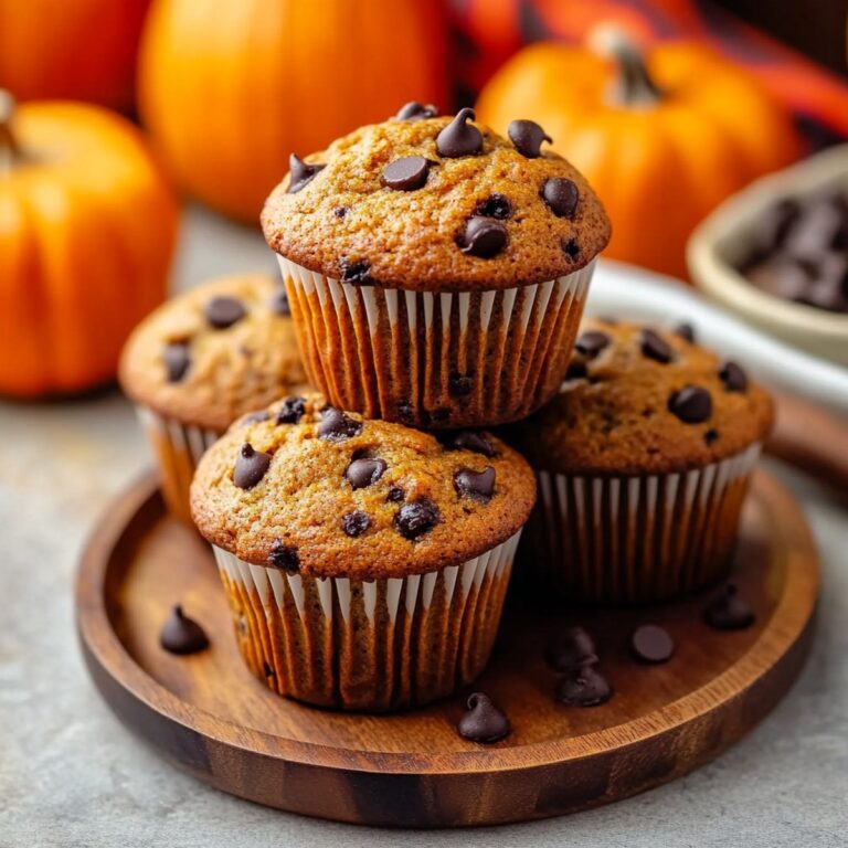 Cozy Chocolate Chip Pumpkin Muffins Recipe