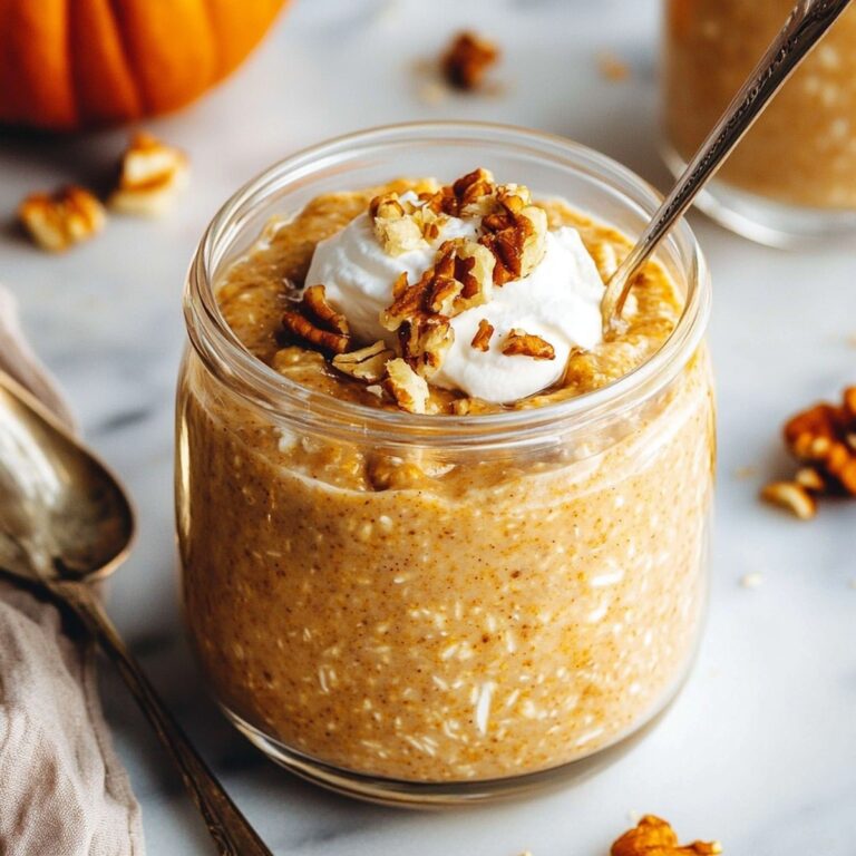 Pumpkin Pie Overnight Oats Recipe