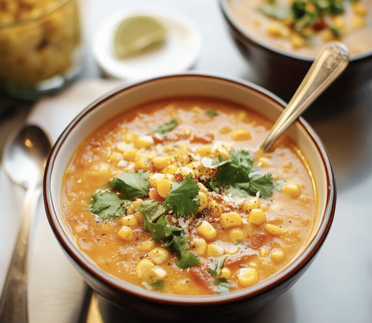 Mexican Street Corn Soup Recipe