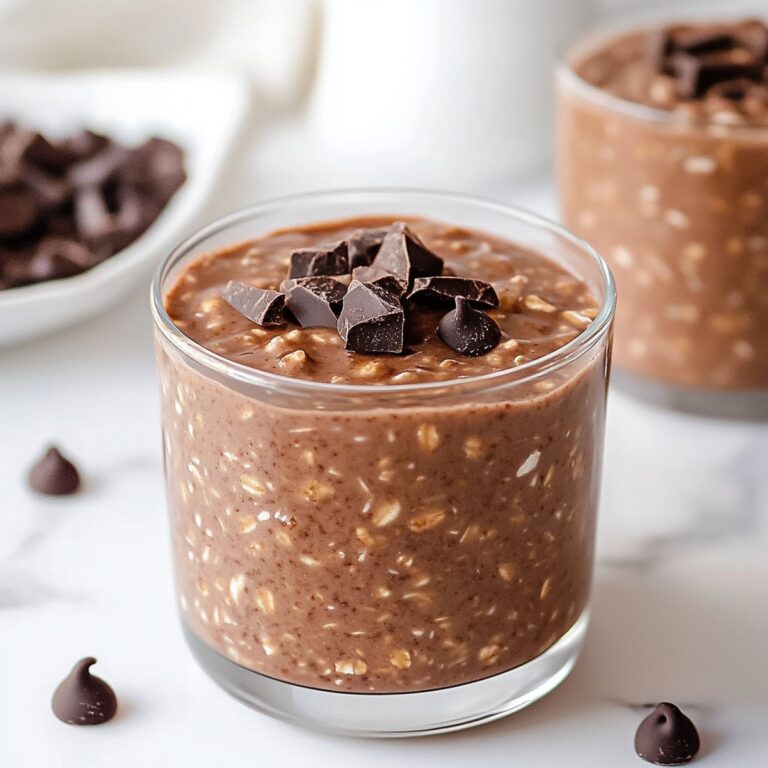 Chocolate Overnight Oats Recipe