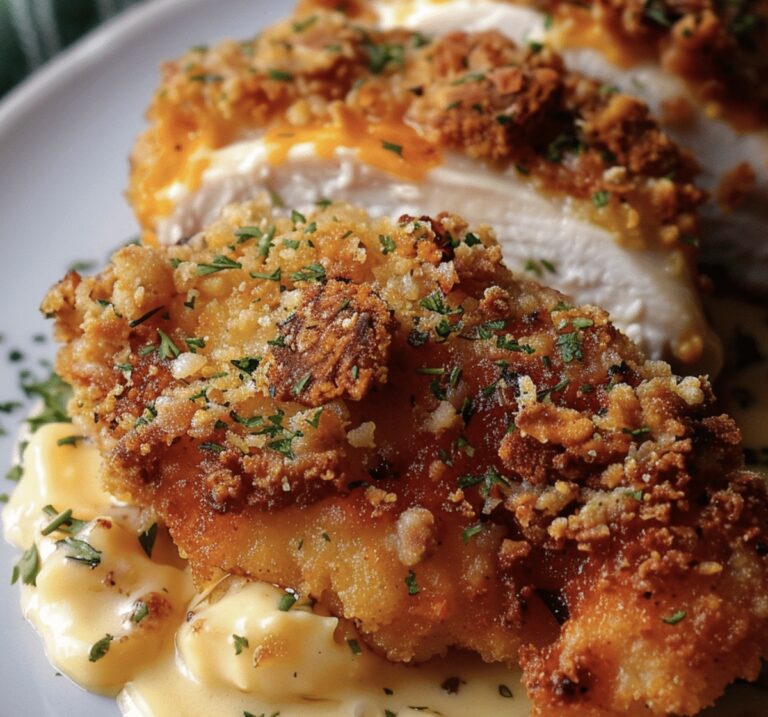Golden Cheddar Chicken Recipe