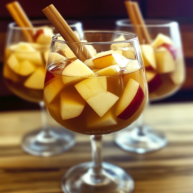 Elegant Caramel Apple Sangria Recipe