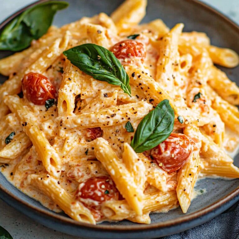 Silky Tomato Ricotta Pasta Recipe