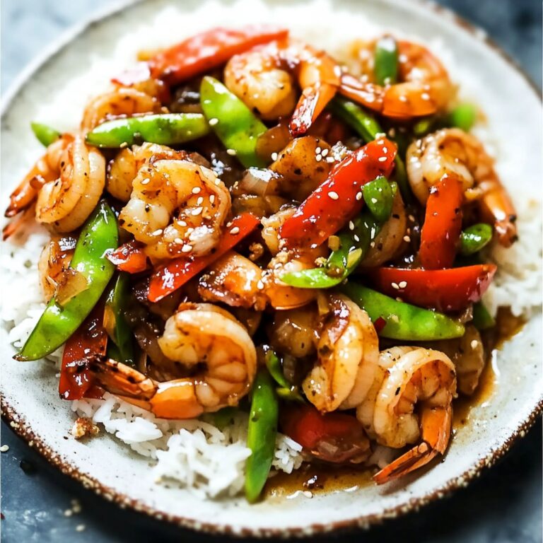 Sizzling Garlic Shrimp Stir Fry Recipe