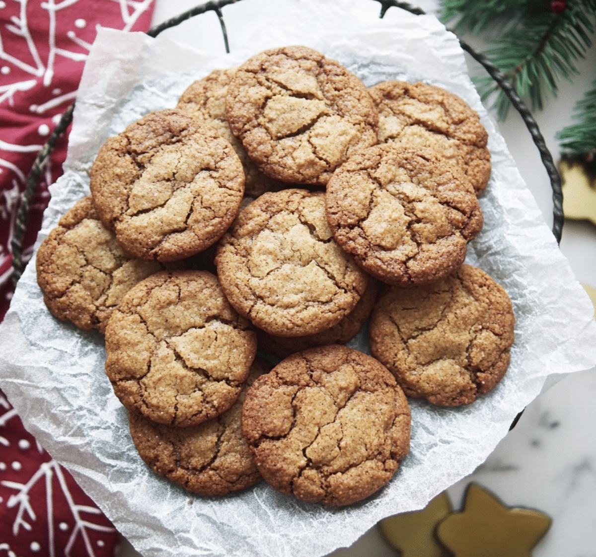 Crunchy Christmas Spiced Biscuits Recipe