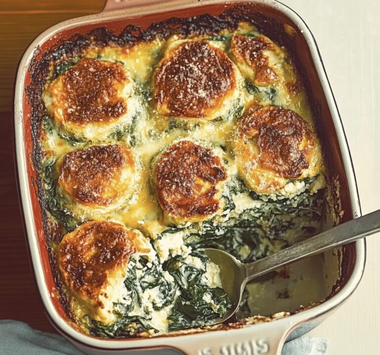 Spinach Florentine Breakfast Casserole Recipe