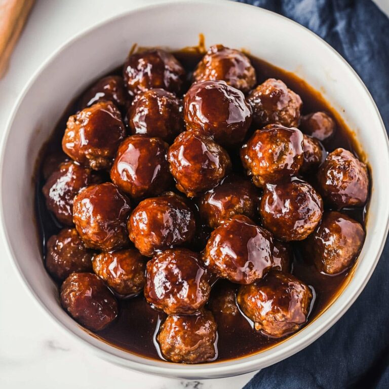 Tender Slow Cooker Honey Garlic Meatballs Recipe