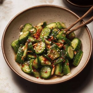 Crunchy Cucumber Salad Recipe
