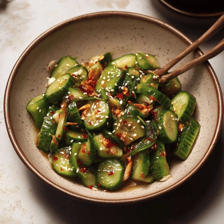 Crunchy Cucumber Salad Recipe