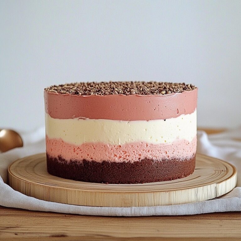 Neapolitan Cake Recipe