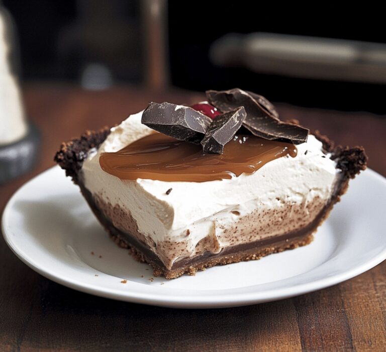 Chocolate Caramel Cream Pie Recipe