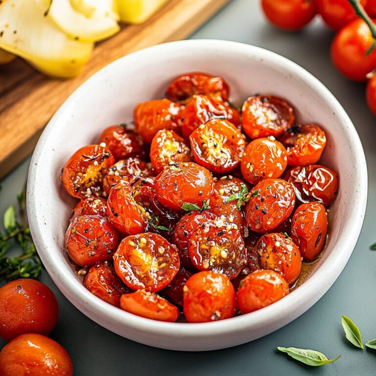 Garlic Roasted Cherry Tomatoes Recipe