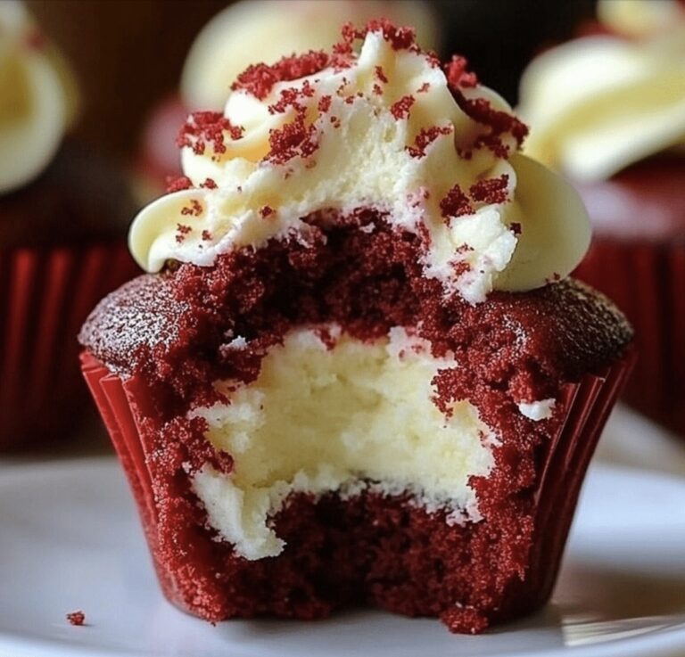 Red Velvet Cheesecake Cupcake Recipe
