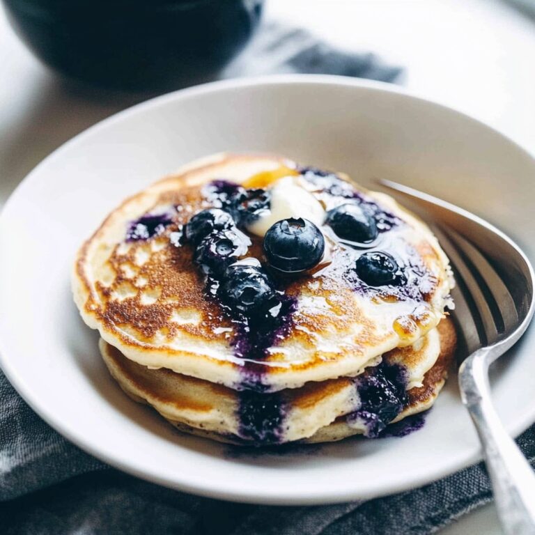 Heavenly Blueberry Pancakes Recipe