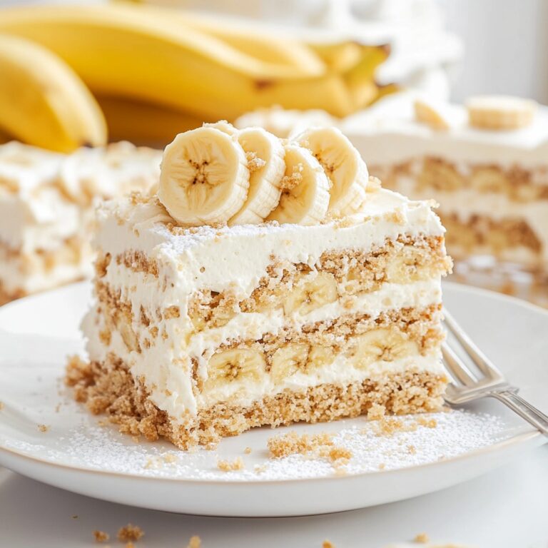 Banana Icebox Cake Recipe