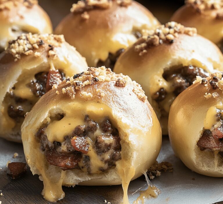 Bacon Cheeseburger Bombs Recipe