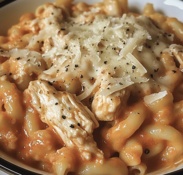 One-Pot Chicken Parmesan Mac & Cheese Recipe