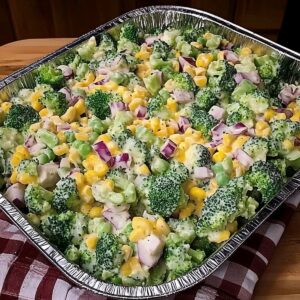 Easy Broccoli Salad Recipe