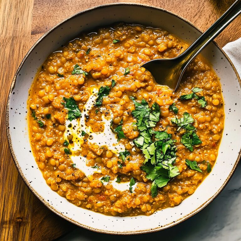 Spicy Red Lentil Curry Recipe