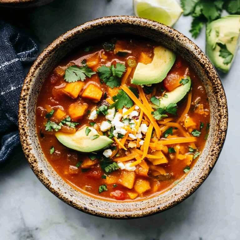 Hearty Instant Pot Sweet Potato Tortilla Soup Recipe