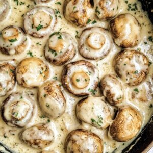 Garlic Parmesan Mushrooms Recipe