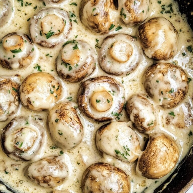 Garlic Parmesan Mushrooms Recipe
