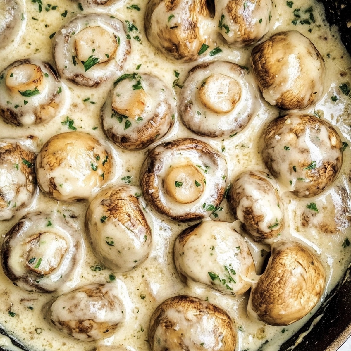 Garlic Parmesan Mushrooms Recipe