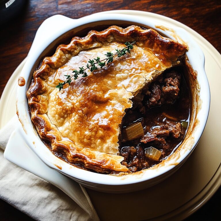 Guinness Braised Beef Pot Pie Recipe