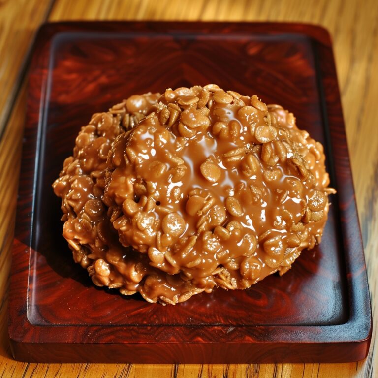 Peanut Butter No Bake Cookies Recipe