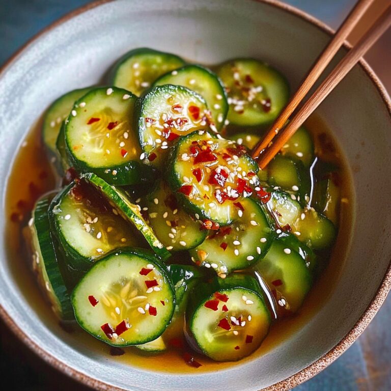 Easy Asian Cucumber Salad Recipe