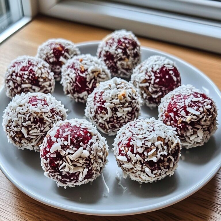 Cranberry Coconut Energy Balls Recipe