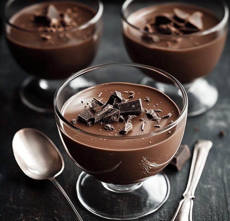 Silky Chocolate Pots De Creme Recipe