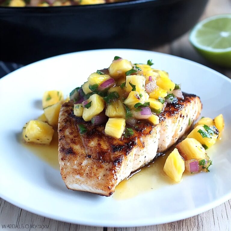 Tangy Mahi-Mahi With Pineapple Salsa Recipe