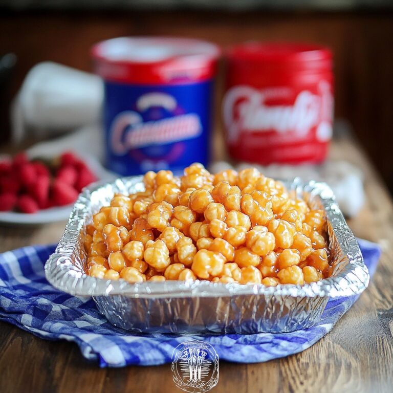 Gooey Caramel Puff Corn Recipe