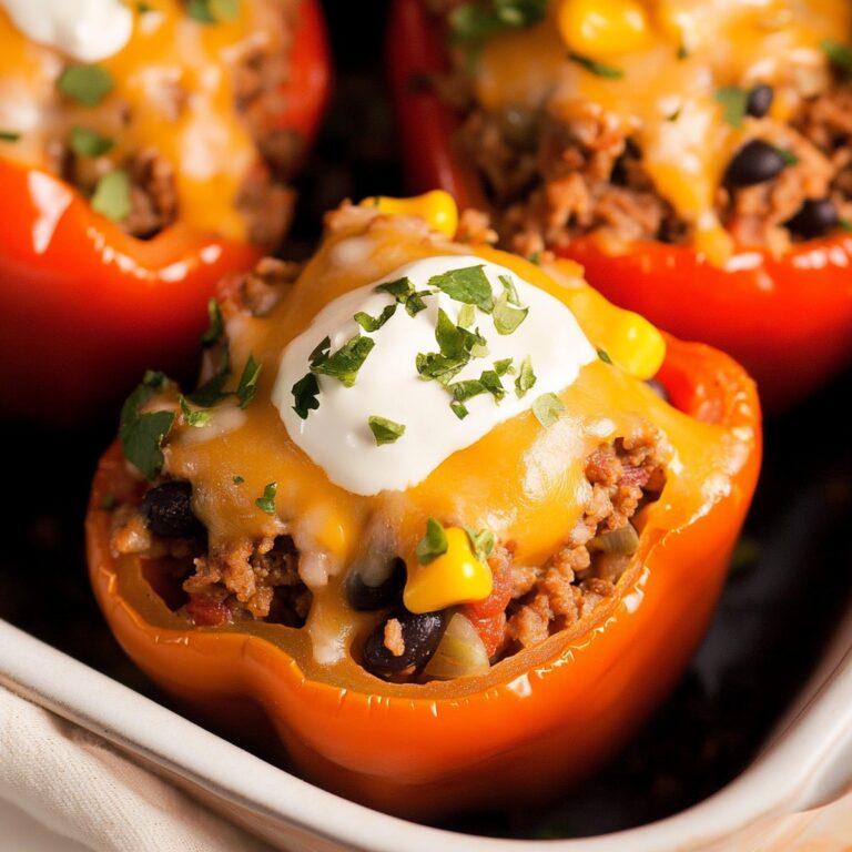 Taco Stuffed Peppers Recipe