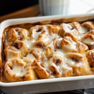 Cozy Apple Cinnamon Roll Bake Recipe